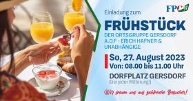 Einladung zum Frühstück