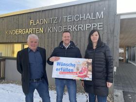 FPÖ-Derler übergab Kinderbildungsgutscheine an Kindergärten im Bezirk Weiz!